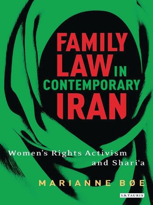 cover image of Family law in contemporary Iran